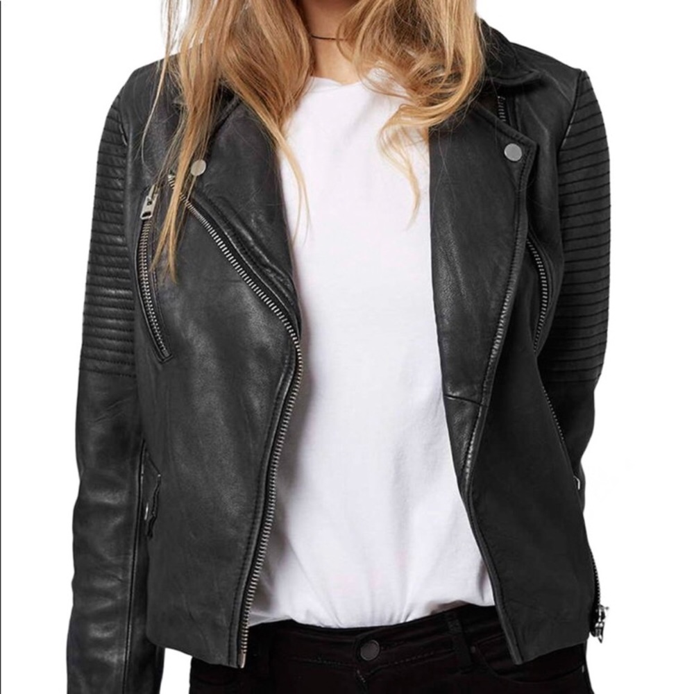 Topshop Leather Jacket